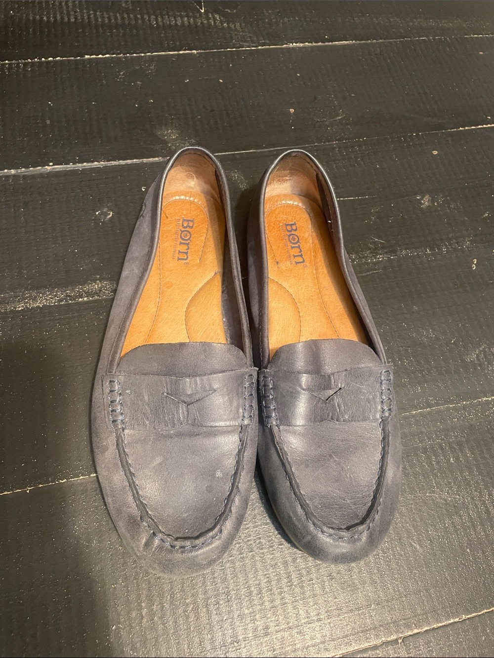 Born Stellar leather Penny Loafer
